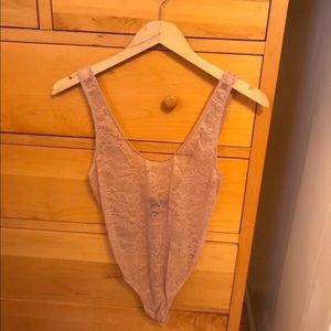 VS lace bodysuit NWOT